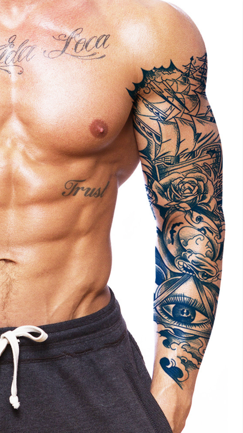 Az Óceán Titka: Tengeri Emlékek Ideiglenes Tetoválás