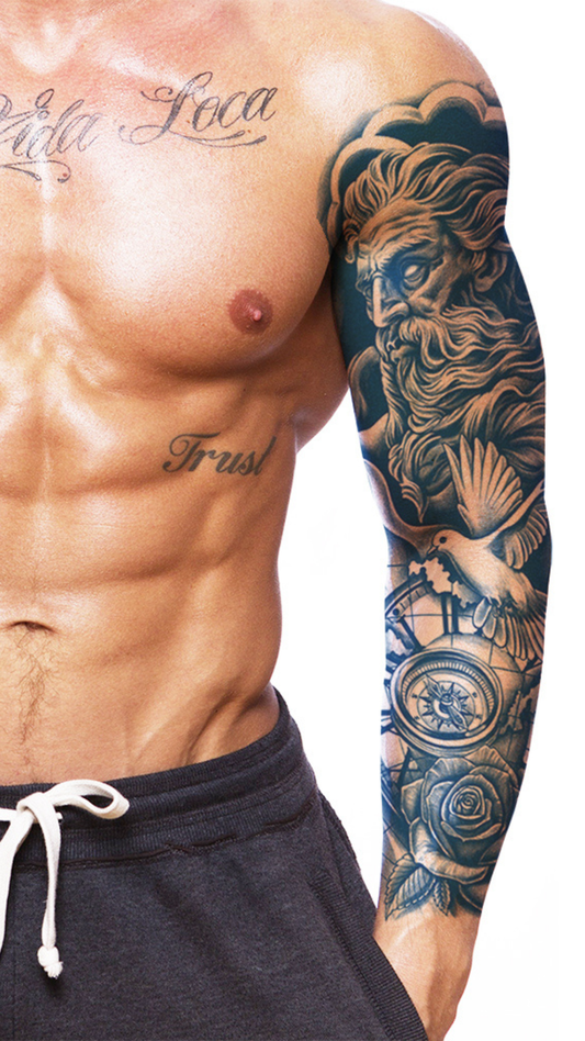 Égi Út: Bölcsesség és Idő Ideiglenes Tetoválás