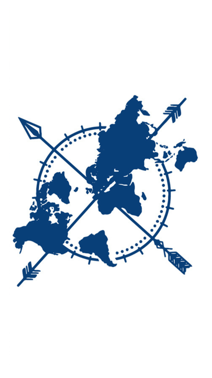 Földrajzi Nyíl: Világtérkép Utazó Ideiglenes Tetoválás