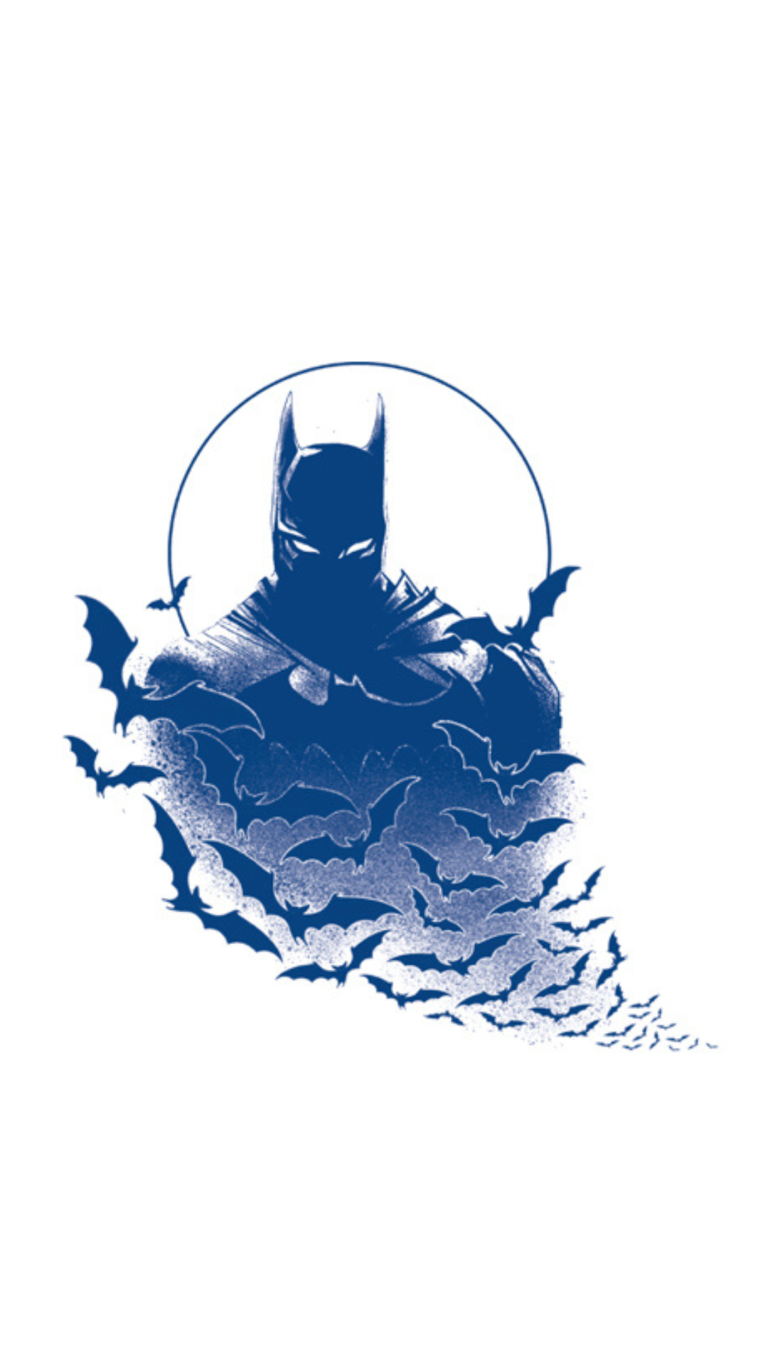 Gotham Éjszakája: Batman Sziluett Ideiglenes Tetoválás