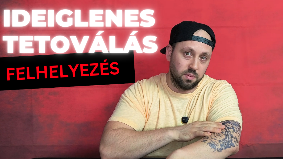Videó betöltése: Black Mark Ideiglenes Tetoválás Felhelyezése (gyakorlati útmutató)
