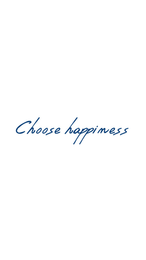 Choose Happiness: Kalligrafikus Ideiglenes Tetoválás