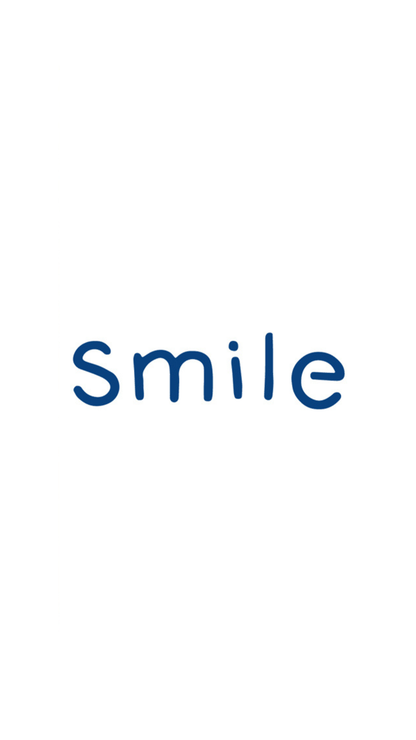 Smile: Mosolyogj Felirat Ideiglenes Tetoválás