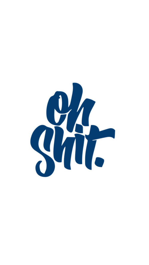 Utcai Festés: „Oh Shit” Ideiglenes Tetoválás