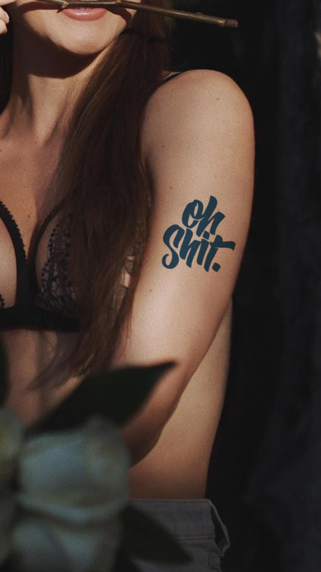 Utcai Festés: „Oh Shit” Ideiglenes Tetoválás